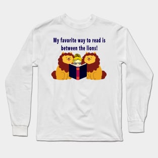 Read between the Lions Long Sleeve T-Shirt